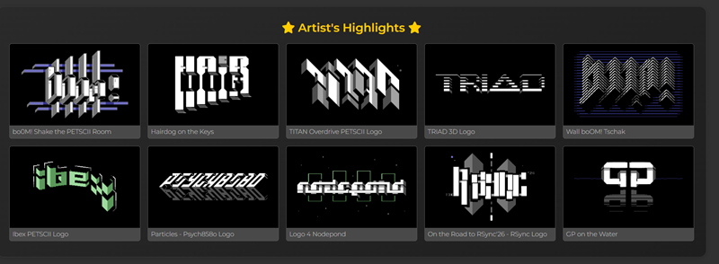 Artist Highlights